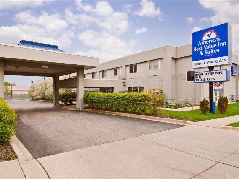 Americas Best Value Inn Waukegan Kültér fotó